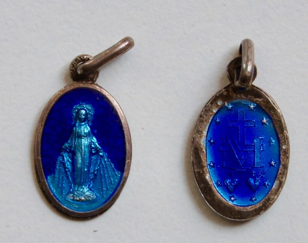 Wonderdadige Medaille blauw